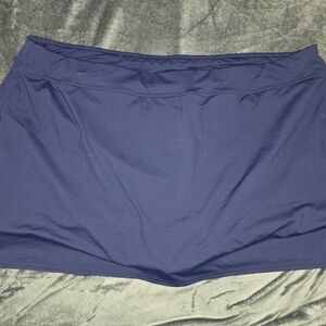 Lands' End Women's Swim Sarong - Deep Blue